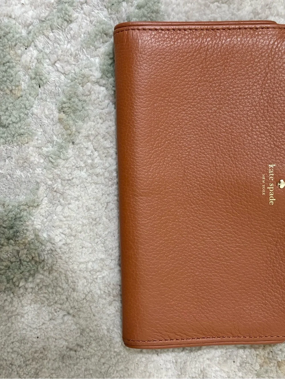 kate spade Cognac Leather Crossbody with Matching Wallet